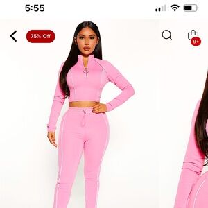 Fashion nova Gym set